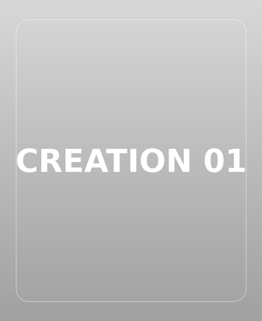 Creation one